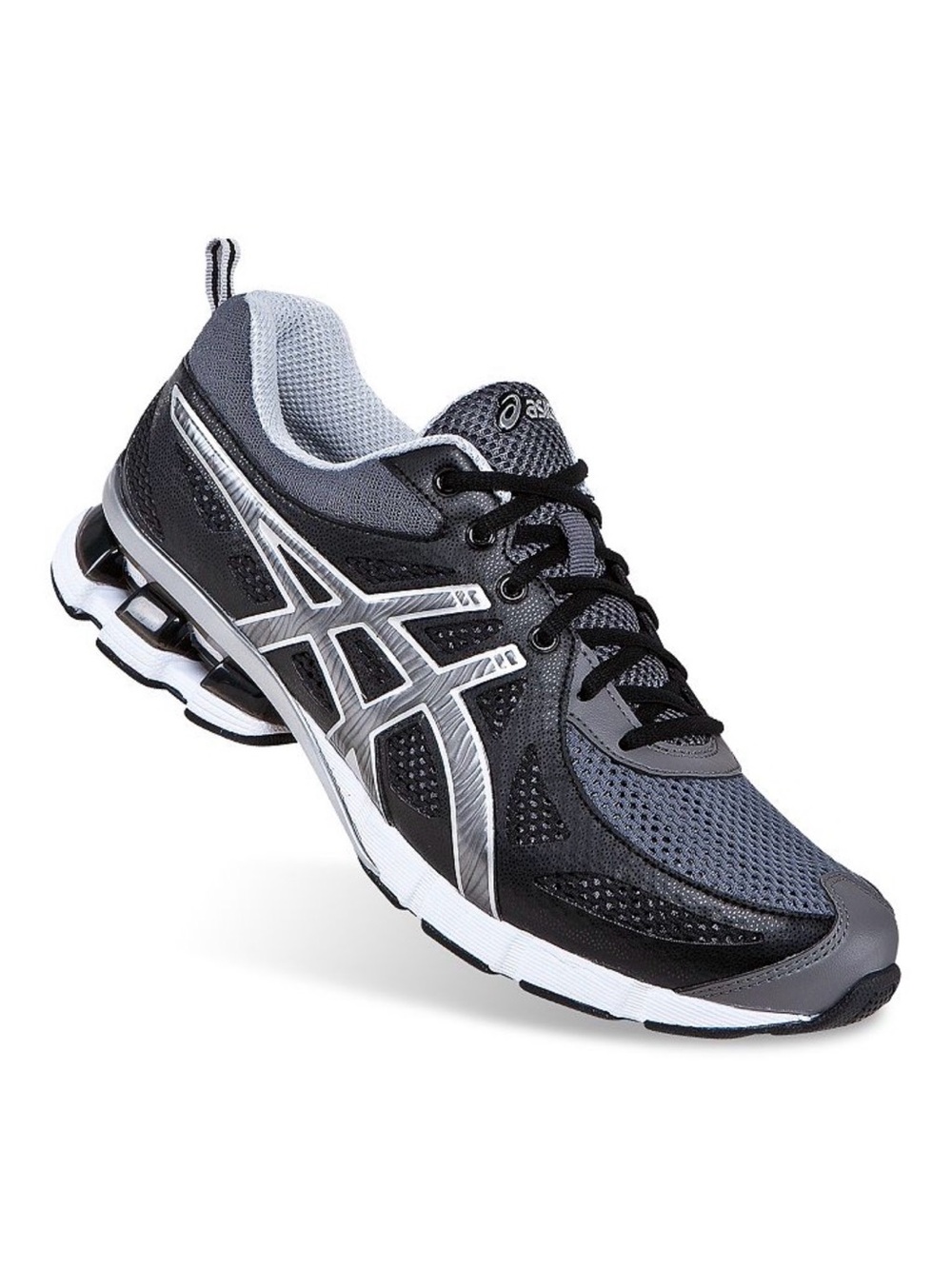ASICS Gel Fierce 2 Men’s Running Shoes - Size 9 - Black/Onyx/Storm